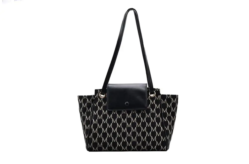 

Fashion Designer Soft Leather Printing Large Capacity Handbag Women's Travel School Shoppping Shoulder 2021 Casual Totes Pu Leat