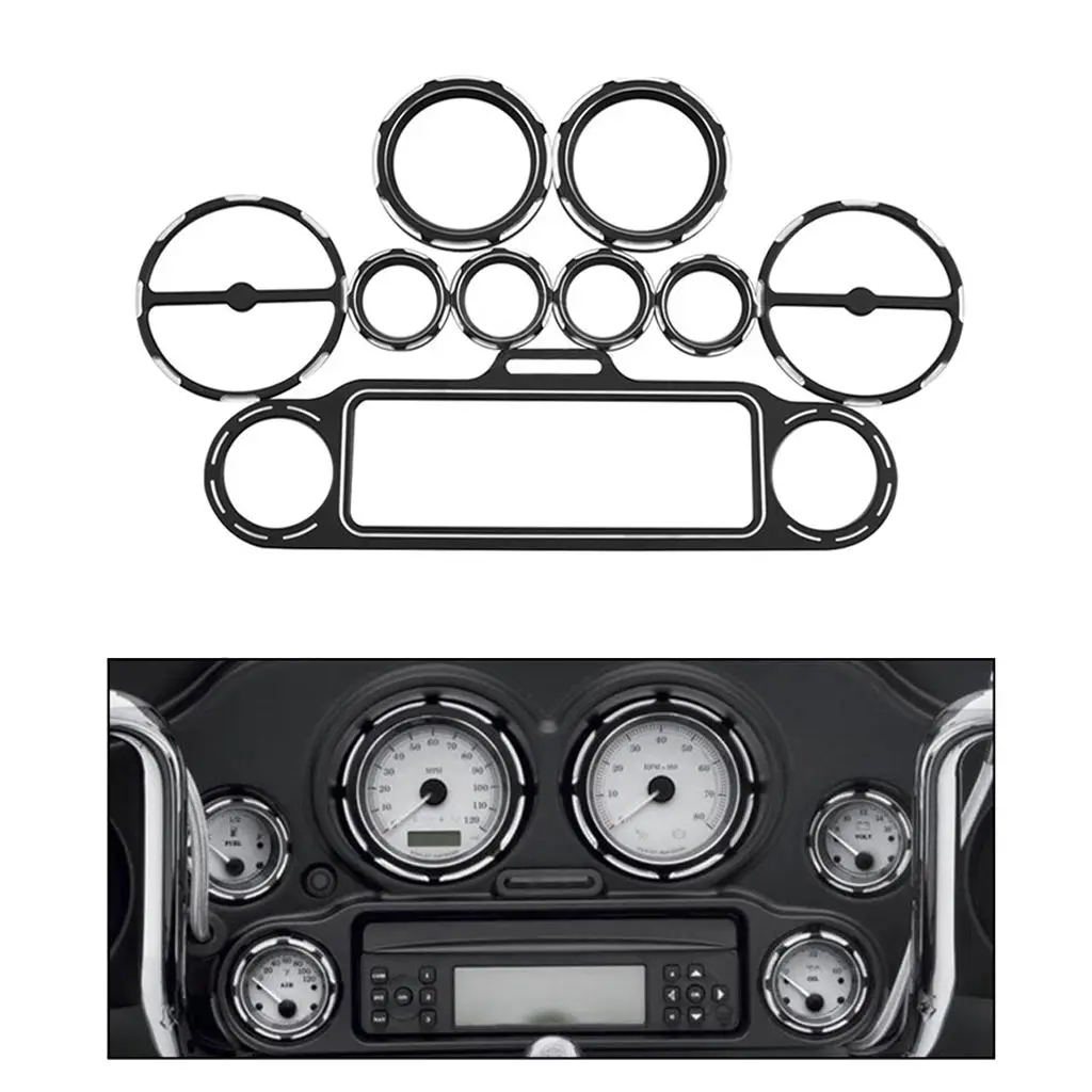 

Front Inner Fairing Cowl Trim For Electra Glide Street Glide 1996-2013