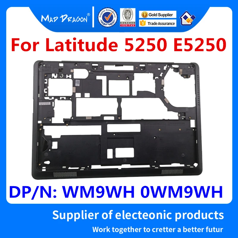 

MAD DRAGON Brand Laptop new Base Bottom Cover Assembly For Dell Latitude 5250 E5250 ZAM60 WM9WH 0WM9WH AP13O000400