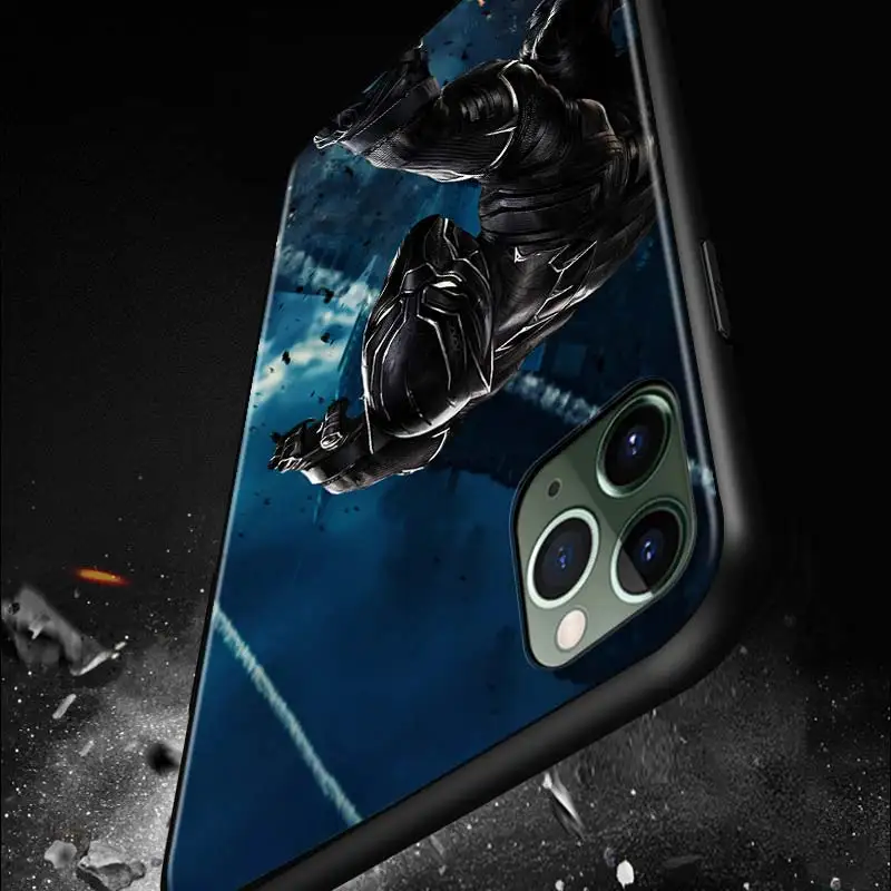 

Marvel Cool Panther for Apple iPhone 12 11 Mini XS XR X Pro MAX SE 2020 8 7 6 5 5S Plus Black Phone Case Cover