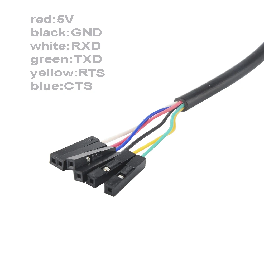

5V USB to TTL Serial Cable Adapter FT232 USB Cable FT232BL Download Cable for Arduino ESP8266 RCmall
