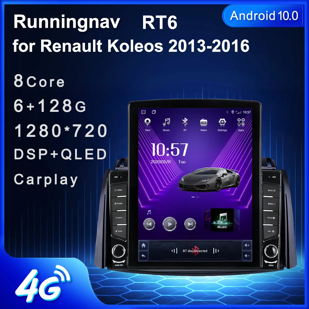 

Runningnav For Renault Koleos 2013 2014 2015 2016 Tesla Type Android Car Radio Multimedia Video Player Navigation GPS