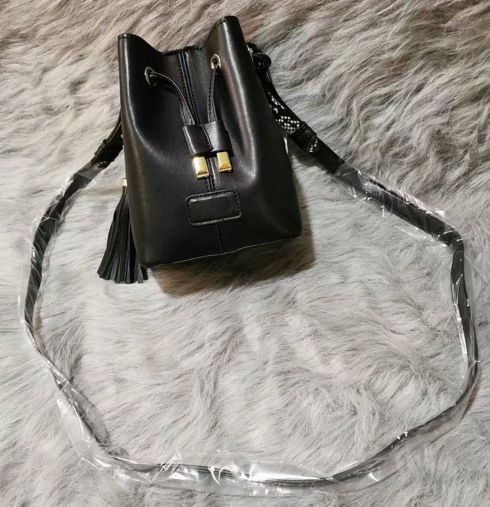 

New Women's Bag Mini Drawstring Bucket Bag Fashion Printed Portable Bucket bag Single Shoulder Messenger Bag Women Designer G107