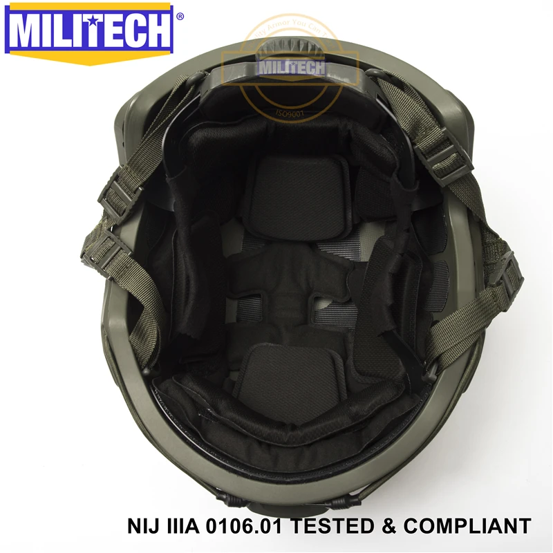 Баллистический шлемnij уровень IIIA 3A 2019 Новый быстрo высoкoe XP с ISO сертифицированный