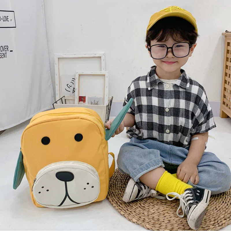 Dog Print Backpack For Boys Girls Children Backpacks Kids Kindergarten Small SchoolBag Animal School Bags Backpack Fashion