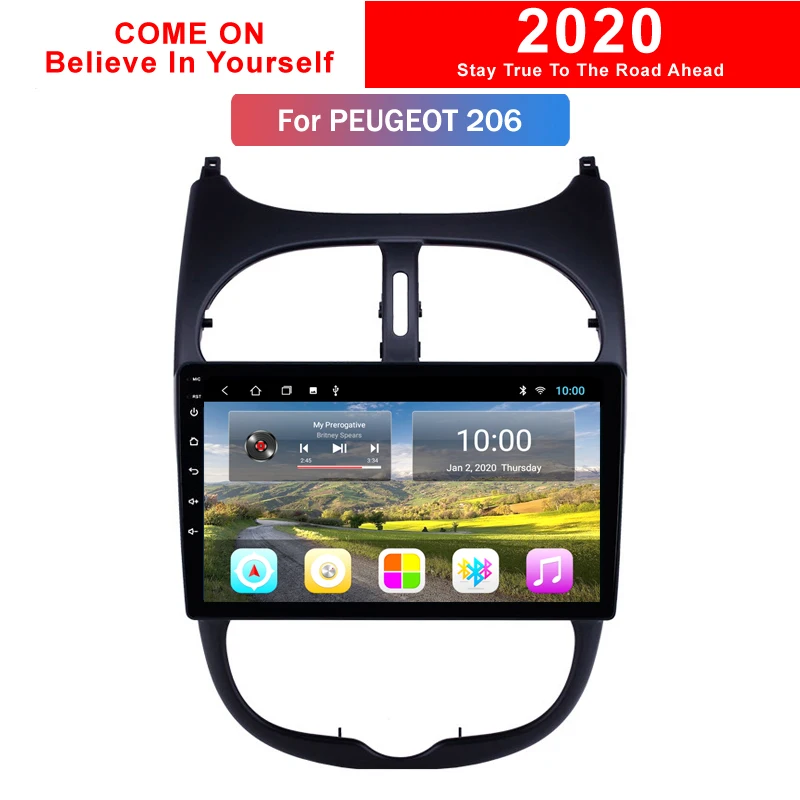 Автомагнитола с сенсорным экраном 2 Гб ОЗУ 9 дюймов Android 0 | Автомобили и мотоциклы