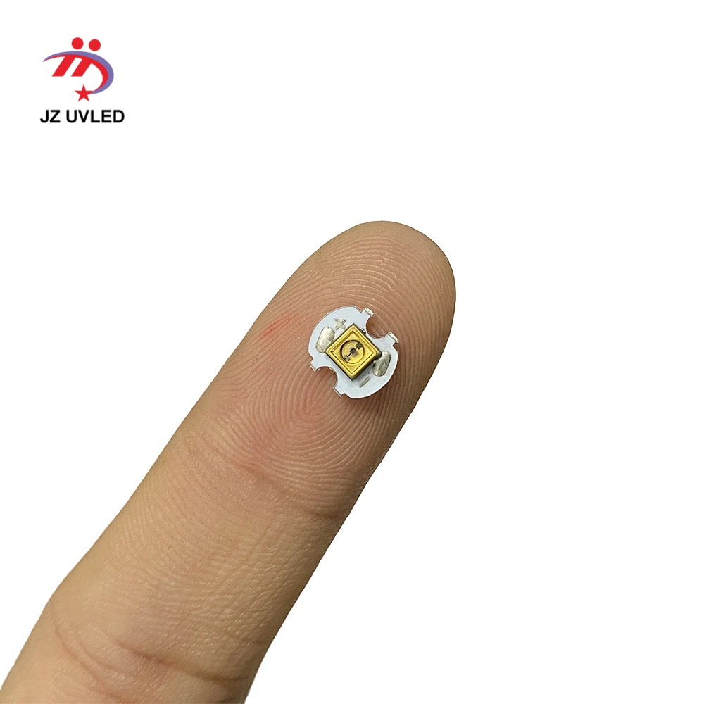 100 шт. 3535 нм глубокий UVC светодиодный Диод ламповый шарик 6 в 12 В 24 4 чипа для