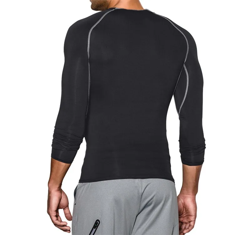 Для мужчин тренировки футболки быстросохнущая короткий рукав для тренировок на