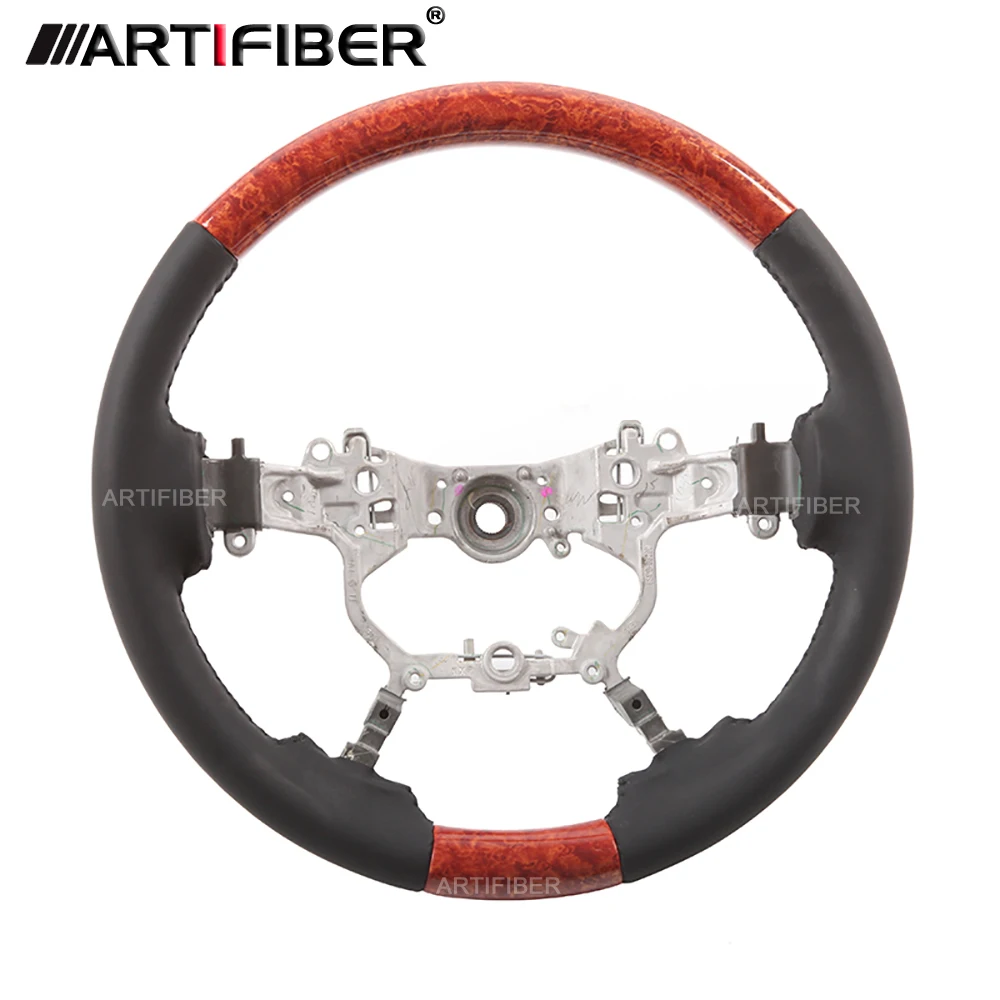 

Race display 100% Real Carbon Fiber Steering Wheel for TOYOTA Land Crusier，Prado ,Crown,Alphard