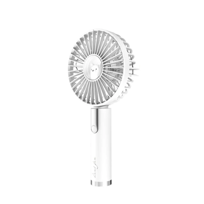 

P8DF USB Fan with Integrated Rechargeable Battery Personal Small Table Air Circulator Fan USB Desk Fan for Indoor Outdoor