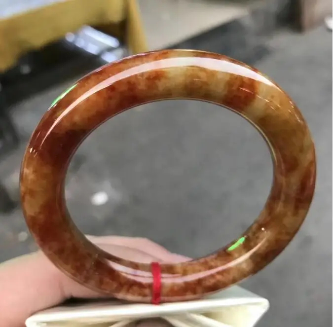 Сертифицированный (класс А) 100% натуральный зеленый нефритовый браслет из нефрита