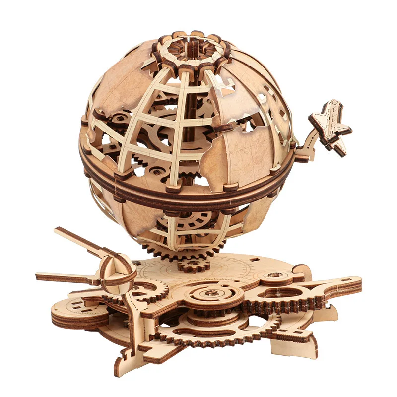 

Children's intellectual development self-assembled wooden ball 3D puzzle and adult brain training educational game toys