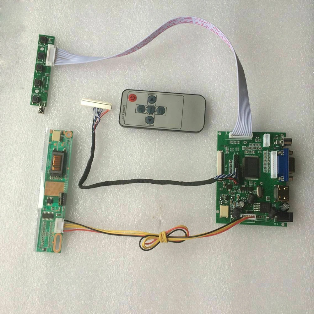 Latumab HDMI + DVI VGA ЖК-контроллер для светодиодной панели | Компьютеры и офис