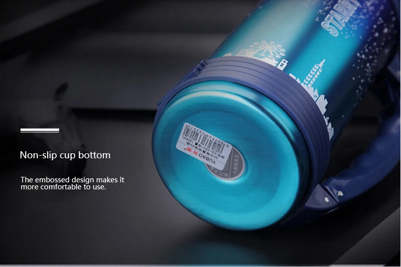Большой емкости термос из нержавеющей стали ежедневно на свежем воздухе, путешествия, спорт путешествия чашка горячей воды портативный изоляционный вакуум чашка 1.2L