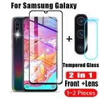 21 шт., Защитное стекло для Samsung Galaxy A10 A20 A30 A50 A70 A7 A8 A9 Plus 2018