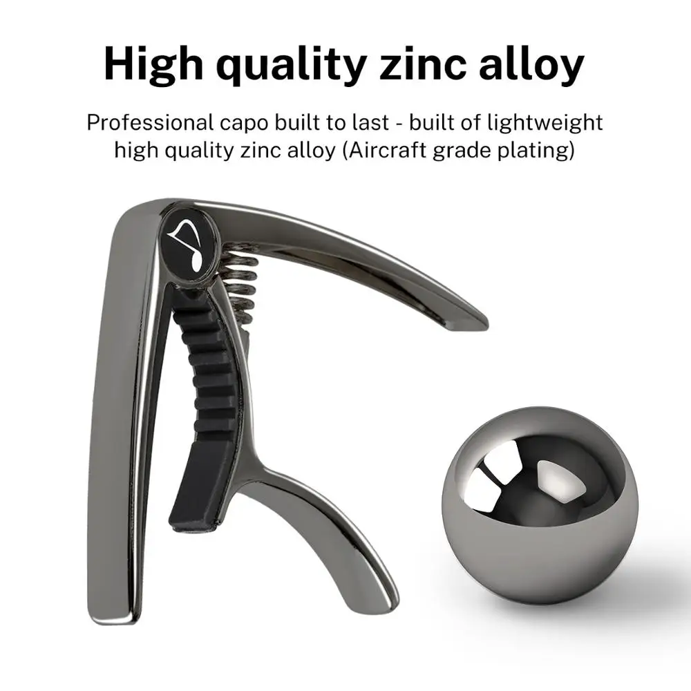 Доннер гитара из цинкового сплава Capo + 4 гитары быстросменный триггер зажима для