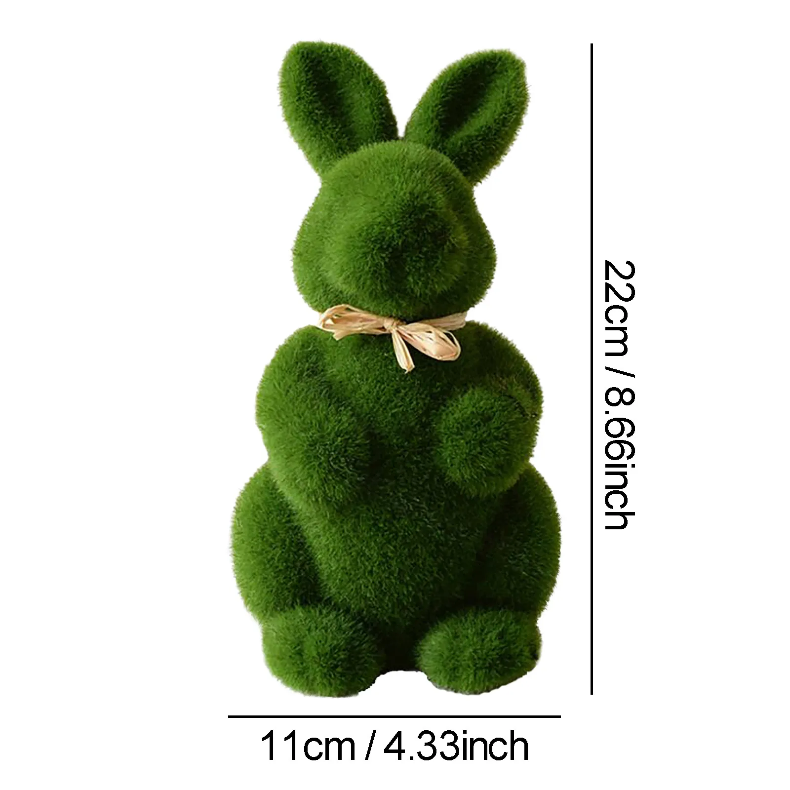 

Easter Artificial Grass Animal Shape Simulation Bonsai Ornaments Emulational Simulation Rabbit Living Room Desktop Decorations