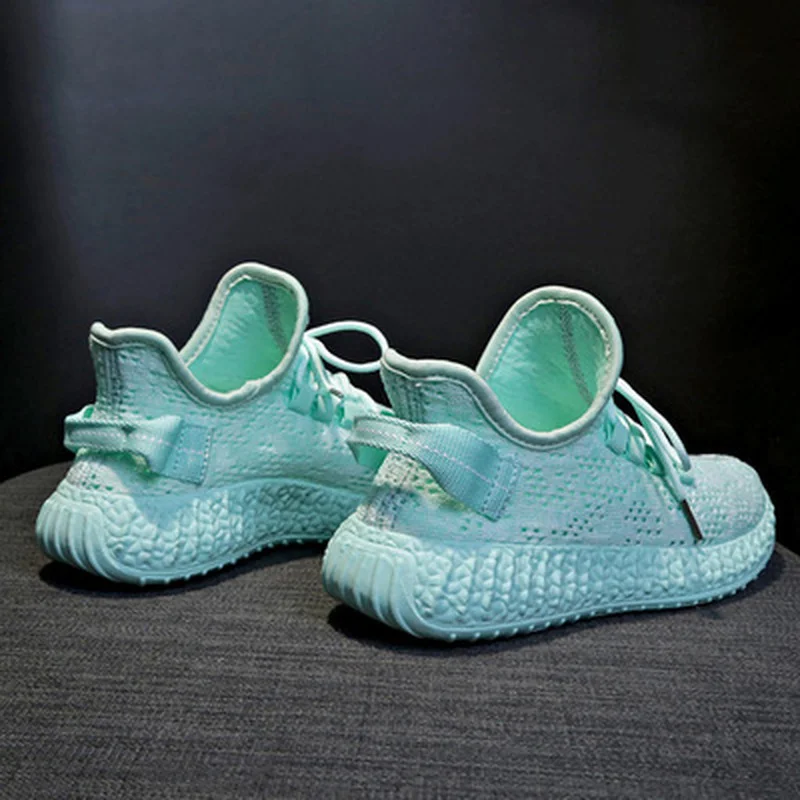 

Casual Women Shoes Summer Yellow Sneakers Ladies Mesh Flat Shoes Breathable Walking Red White Sneakers Vulcanized Shoes Woman
