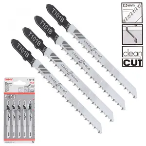 Набор полотен для сабельной пилы из высокоуглеродистой стали, 5 шт.лот