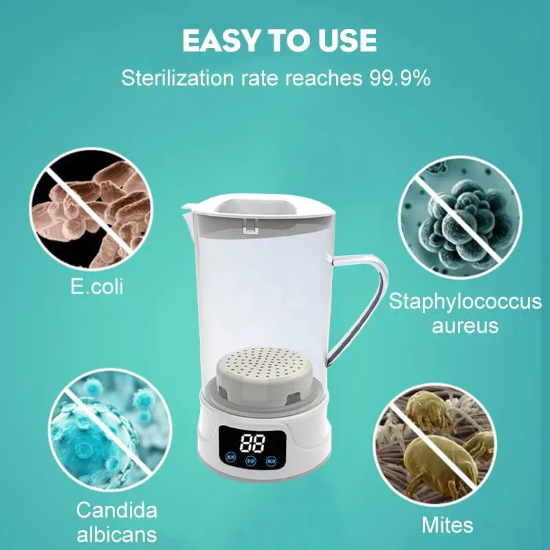 

1.5L Electric Hypochlorous Acid Water Kettle Disinfectant manufacturing instrument Sodium Hypochlorous Acid Generator 110-220V