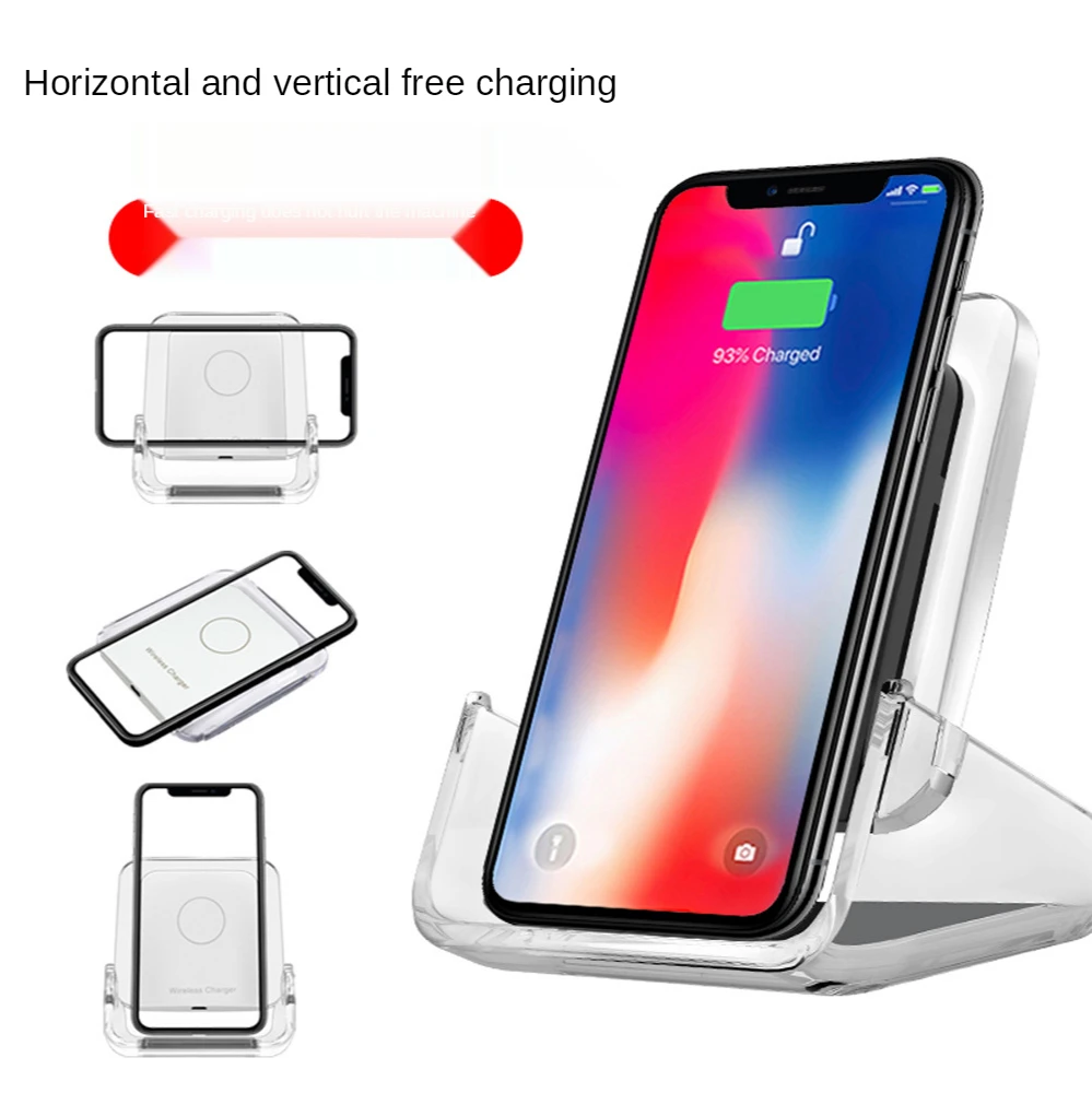 

Wireless Charging Station Products for AirPods Pro 2, Fast Wireless Charger Stand Dock for iPhone 12, 11 Pro Max, 11, XR, XS, X