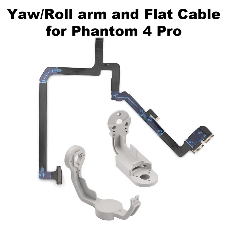 Gimbal Yaw кронштейн рулона Robbin плоский кабель гибкий для DJI Phantom 4 Pro Drone Камера Ремонт