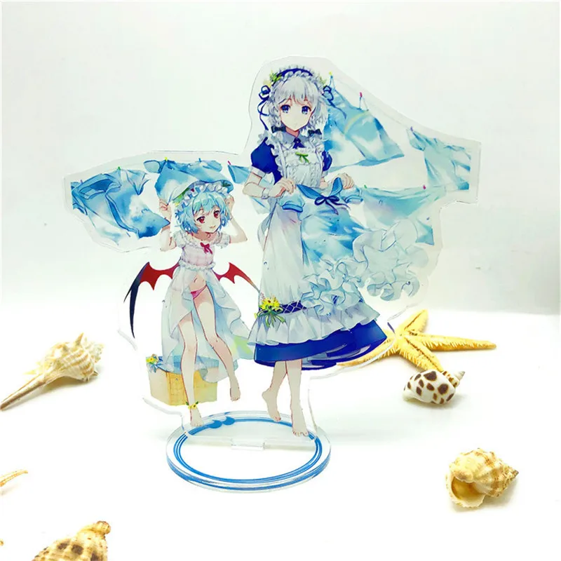 Touhou Proje фигурка акриловая кукла аниме Hakurei Reimu Kirisame Marisa Юкари Якумо 16 см Косплей