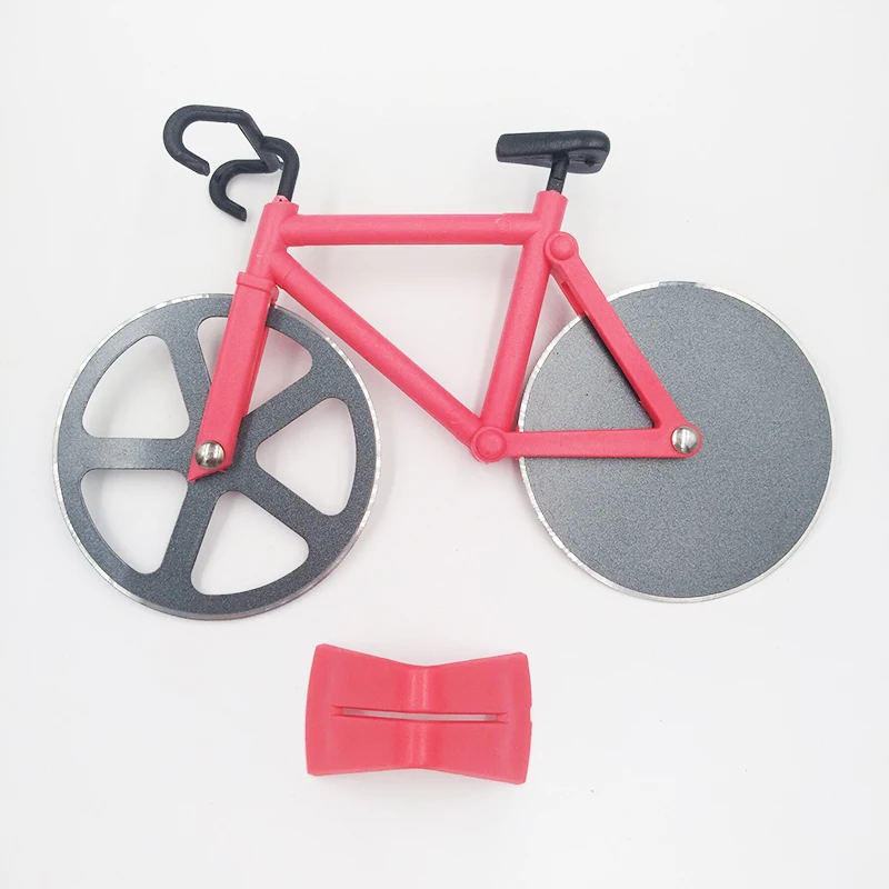

Stainless Steel Pizza Cutter Bicycle Roller Pizza Cutter Kitchen Baking Accessories Creative Cake Cutter Gifts Free Shipping
