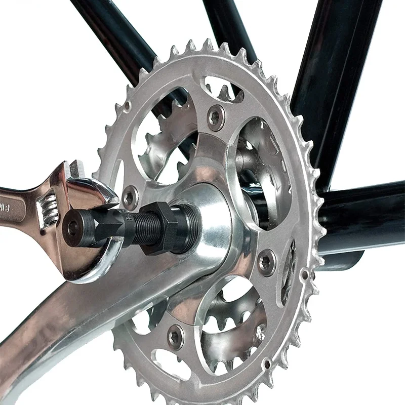 

Bicycle Sprocket Puller Disassembly Tool Mountain Bike Square Hole Spline Bottom Axle Wheel Maintenance Crank Extractor Cycling