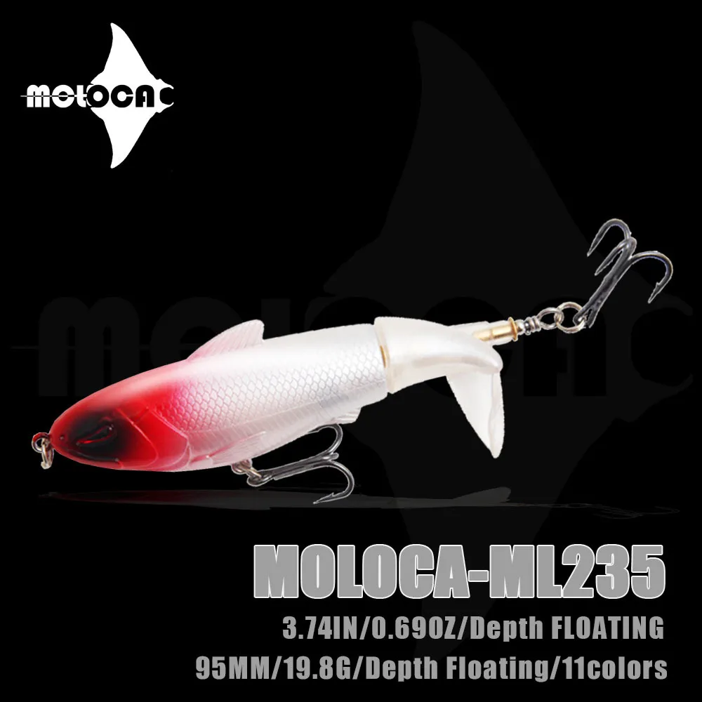 

Whopper Plopper Fishing Lure Weights 17.8g 95mm Floating Topwater Baits Pesca Wobbler For Pike Fish Tackle Isca Artificial Lures