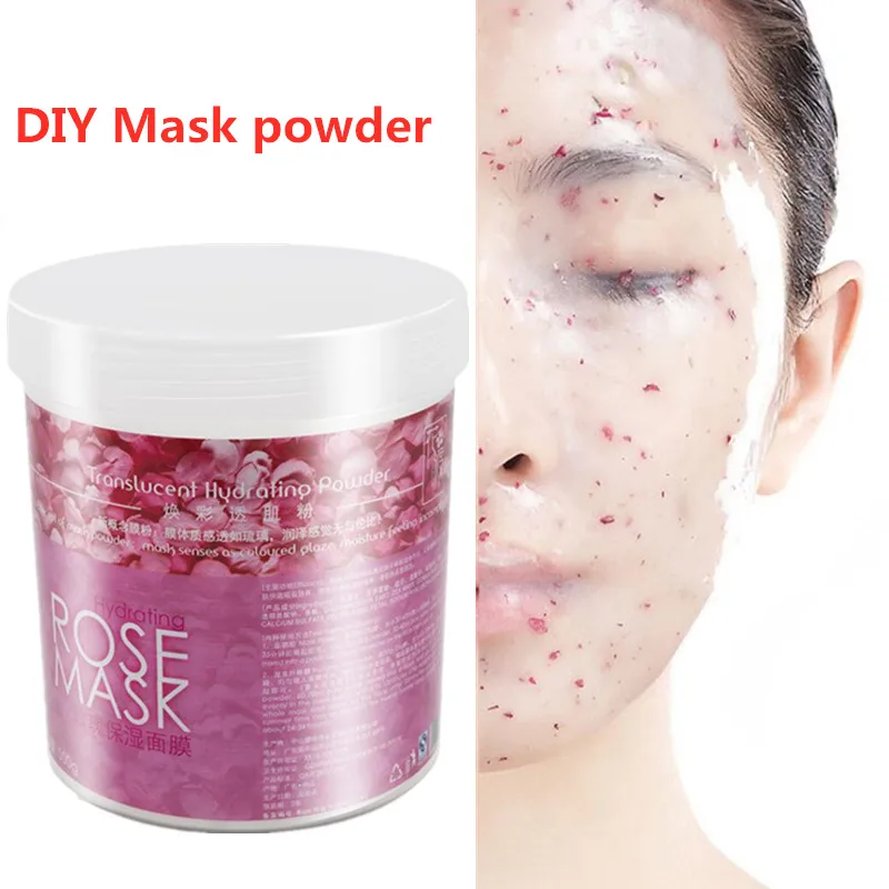 

Wholesale 500G DIY SPA Beauty Salon Home Use Whitening Rose Gold Peel Off Modeling Facial Soft Hydro Jelly Mask Powder