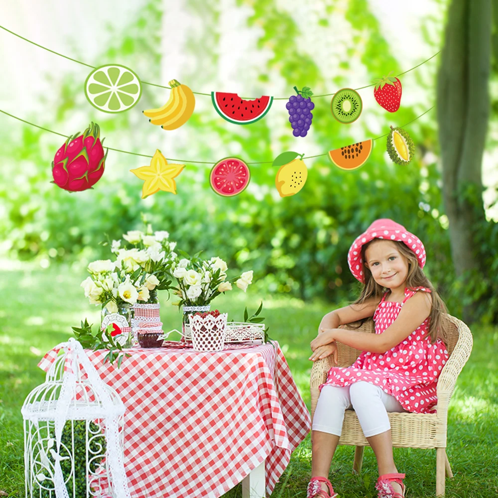 Фруктов для детей на день рождения украшения вечеринок вечерние воздушный шар в