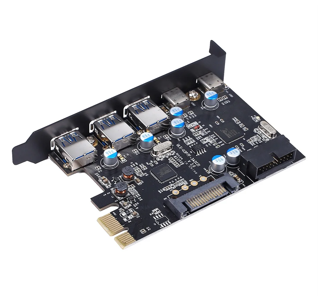 карта расширения uls pci e usb 30 5 портов