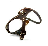 adult big dog harness adjustable dog pet vest collar leash strap rope