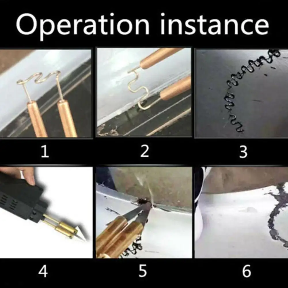 

Universal 500 Pcs/Set Precut Hot Wave Flat Staples Welder For Plastic repair Stapler Repair tool K0U2