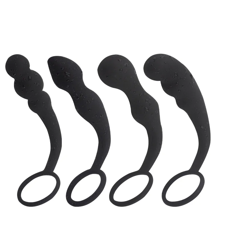 small large Wearable Silicone anal beads butt plug kegel ben wa ball fake dildo insert G spot Sex toy unisex for male female |