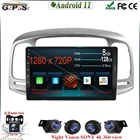 9 дюймов Android 11 для Hyundai Accent 2008 2009 2010 2011 Авторадио сенсорный экран Радио Мультимедийный видеоплеер навигация GPS