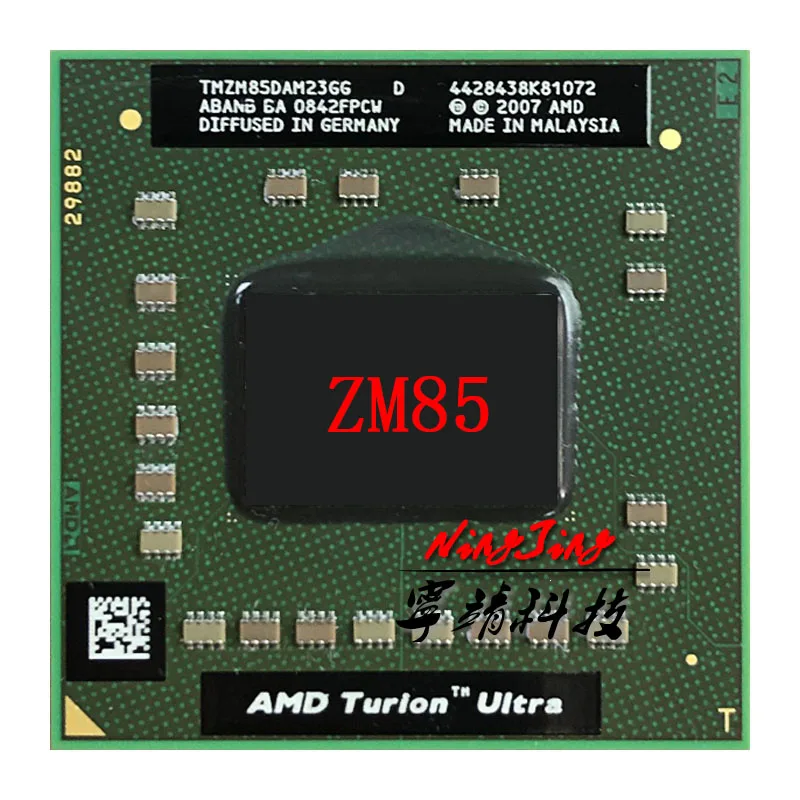 AMD Turion X2 Ultra ZM-85 ZM 85 ZM85 2 3 ГГц двухъядерный процессор с двойной резьбой TMZM85DAM23GG