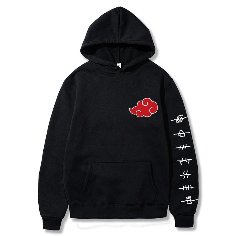 

Japan Anime Akatsuki Hoodies Men women Unisex Fashion Hip Hop Harajuku New High Quality Men's Hoodies Dropship Sweatshirt