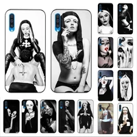 yndfcmb sister style nun sexy girl phone case for samsung a30s 51 5 71 70 40 10 20 s 31 a7 a8 2018