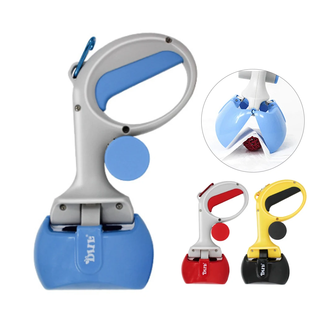2in1 Pet Picker Pooper Scooper Clip Toilet With Garbage Bag Convenience For Dogs And Cats Cleaning Supplies Dog Producto | Дом и сад