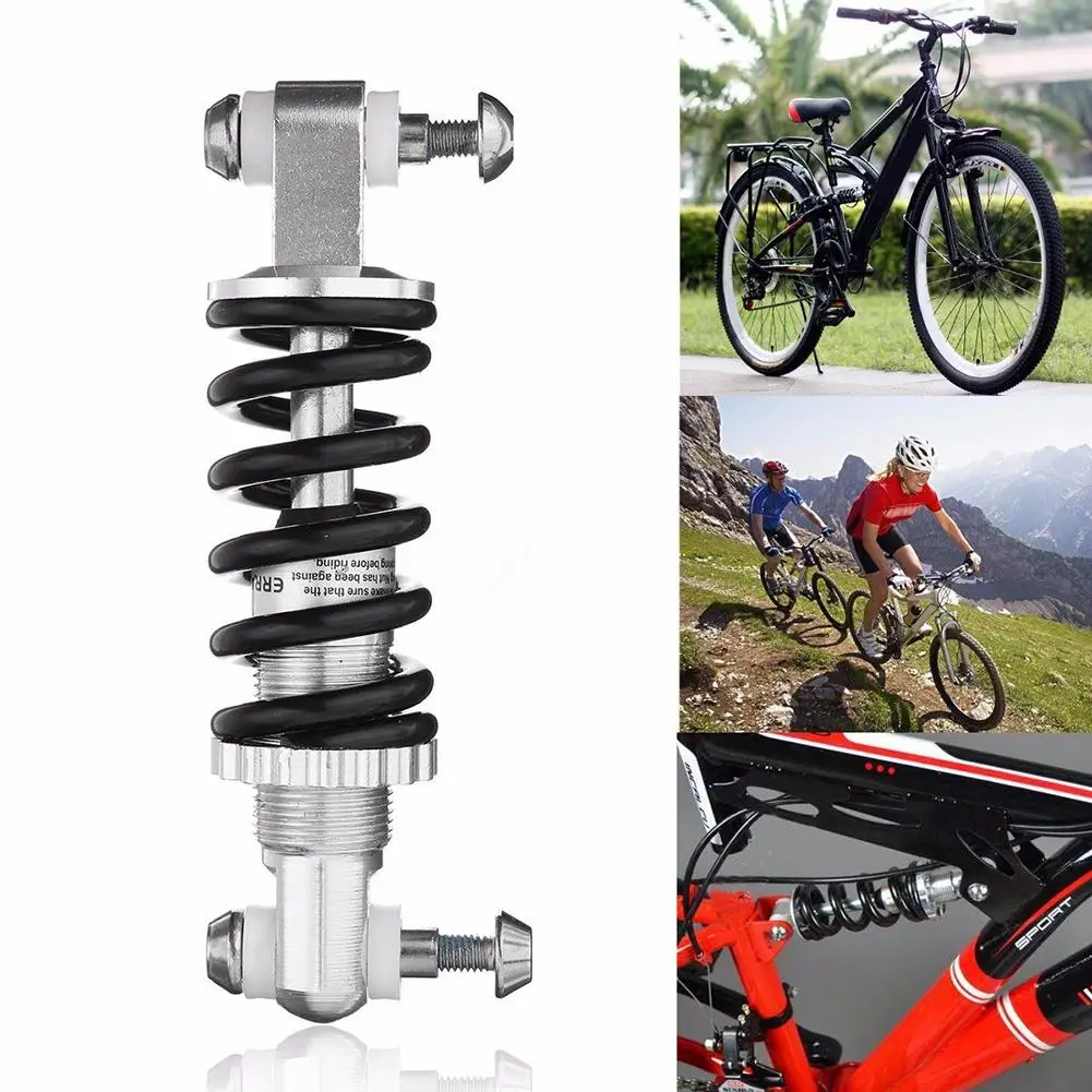 

Mountain Bike Metal Rear Suspension Bumper Bike Electric Scooters Spring Shock Absorber Bicycle Parts Rear Shock