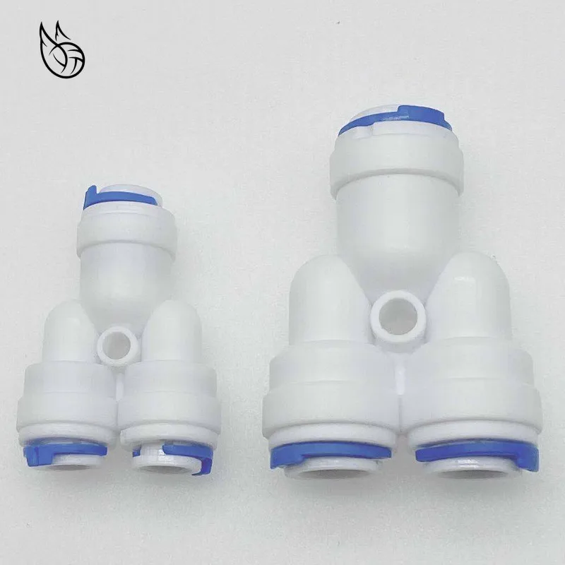 Y образный штуцер для системы обратного осмоса Быстроразъемное Соединение