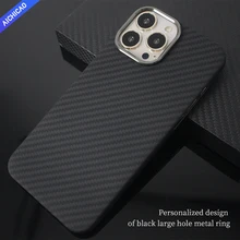 ACC-for iPhone 13 pro max case Carbon fiber phone covers Lens protection ultra-thin Carbon fiber phone case for iphone 13mini 13