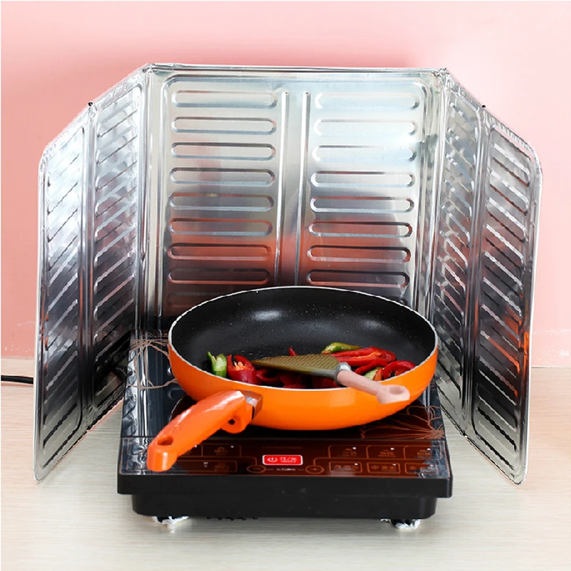 EZLIFE Складная газовая плита ветрозащитная перегородка фотоплита крышка защита от