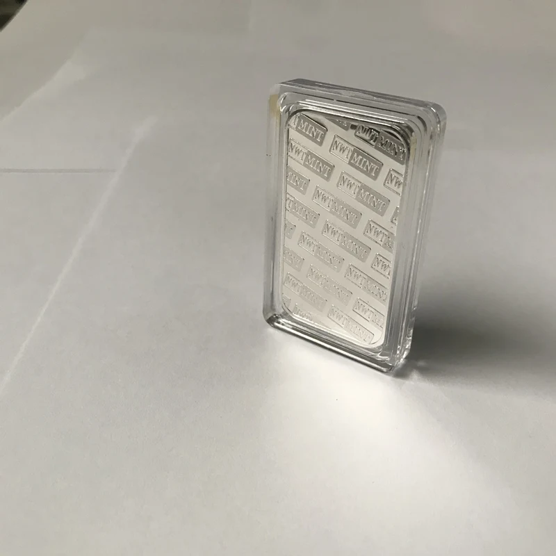 3 шт. немагнитные монеты с латунным сердечником 1 унция | Дом и сад