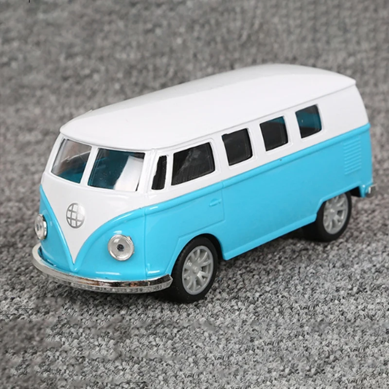 

High Simulation Exquisite Diecasts Toy Vehicles Car Styling Transporter Classical Bus 1:32 Alloy Diecast Model