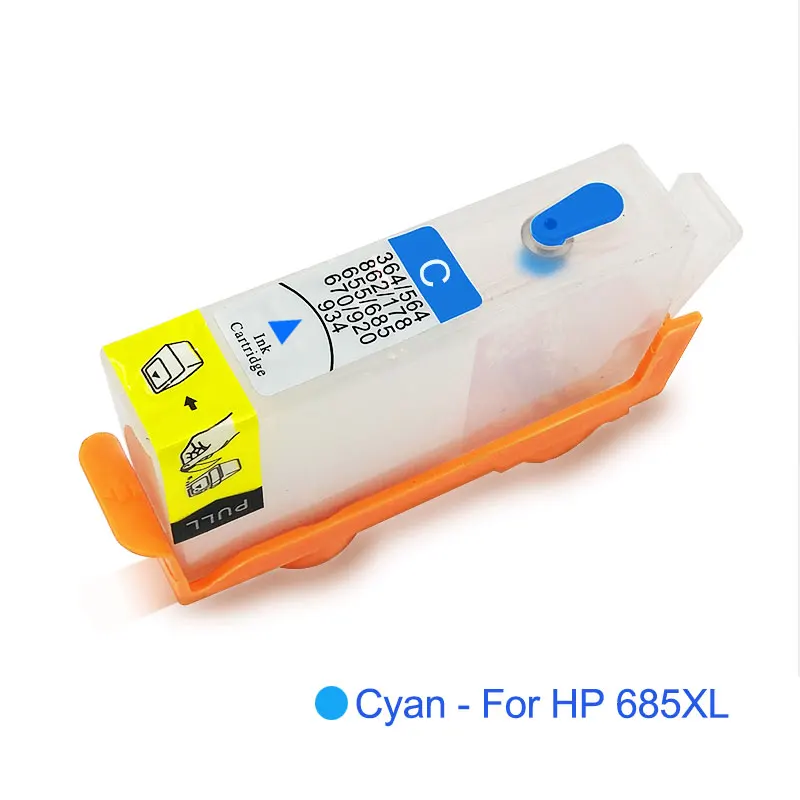 OCINKJET для HP 685 XL многоразовый чернильный картридж принтера Deskjet 3525 5525 4615 4625 6525 с