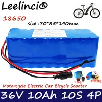 36v battery bateria 10ah 18650 500w high power 42v lithium battery 10s4p15a bms for electric bicycle and motorcycle bateria