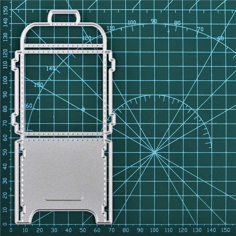 GJCrafts конверт металлические Вырубные формы рождественские трафареты для DIY